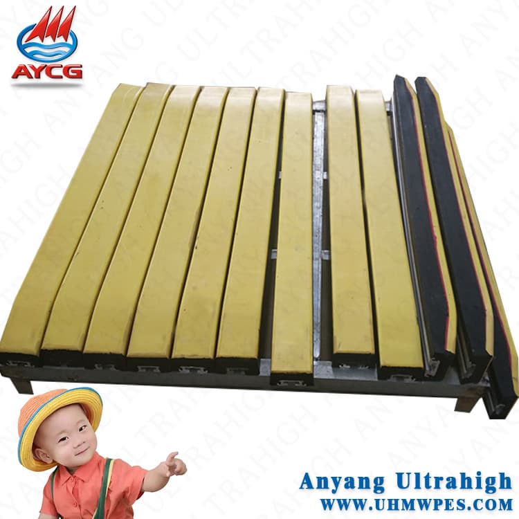 Plastic rectangular bar anti abrasion flexible hdpe bar